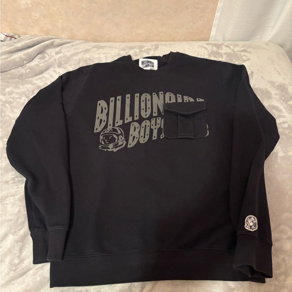 Billionaire Boys Club Black Crewneck Sweater
